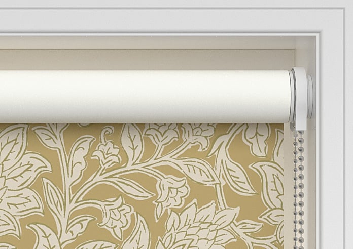 Land & Shore Rowallane (Blackout), Ochre - Twist&Fit Roller Blind - Image 10